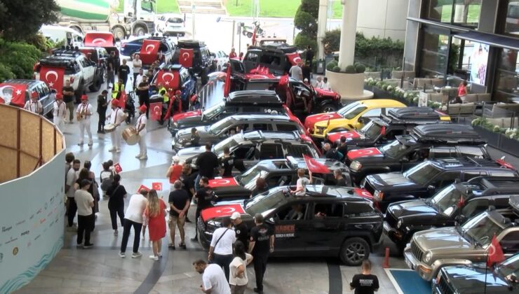 Kartal’da 70 Cipli Zafer Bayramı Konvoyu