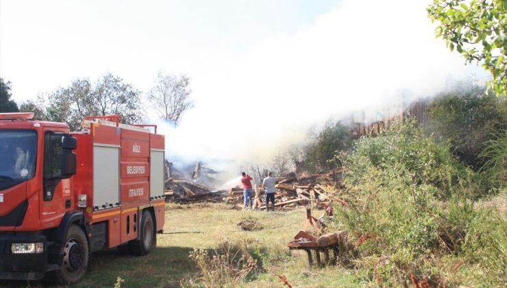 Kastamonu’da Yangın: 2 Ev, 7 Hayvan Küle Döndü