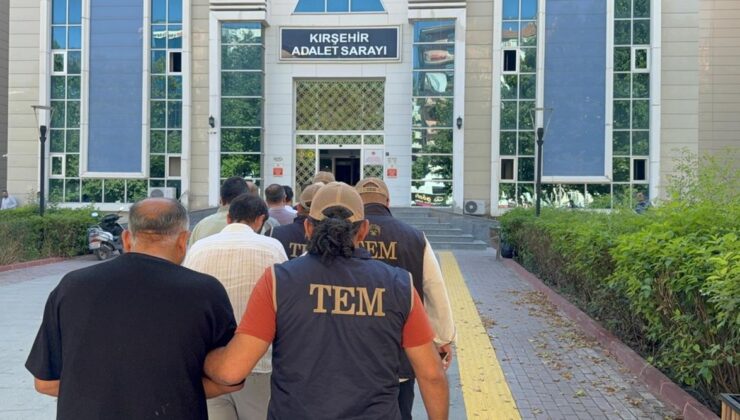 Kırşehir merkezli FETÖ operasyonunda 9 gözaltı