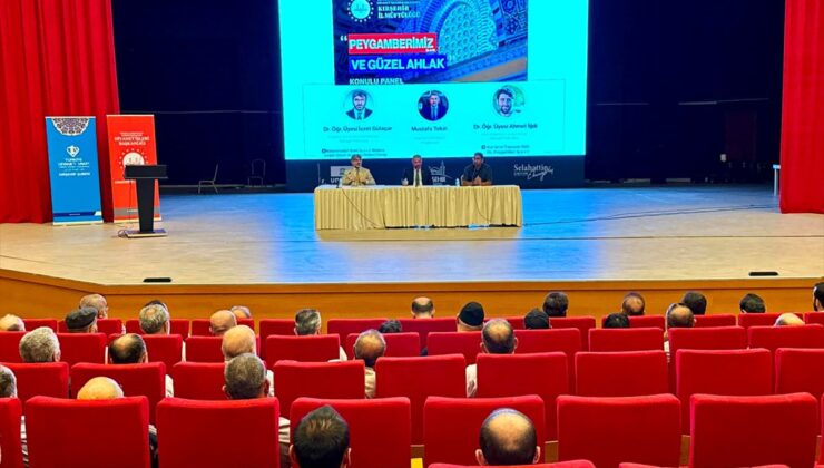 Kırşehir’de ‘Peygamberimiz ve Güzel Ahlak’ Paneli