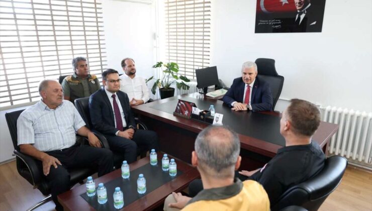 Konya Valisi TMO’da Hububat Çalışmalarını İnceledi