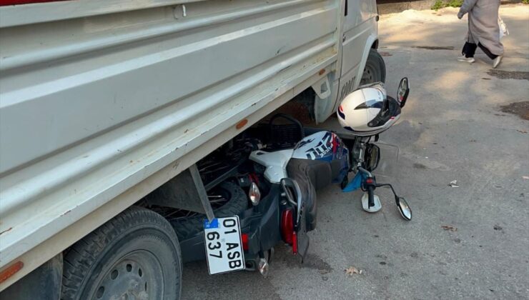 Kozan’da Motosiklet Kazası: 1 Yaralı