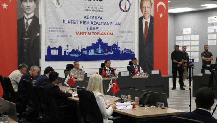 Kütahya’da 2027-2031 İl Risk Azaltma Planı Değerlendirildi