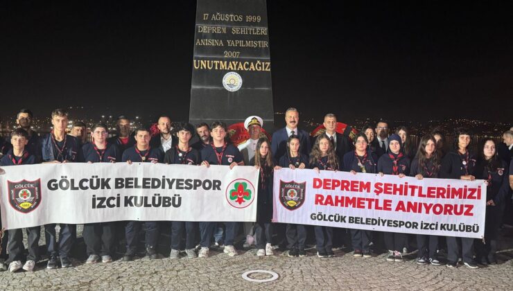 Marmara Depremi’nin 27. Yılında Gölcük’te Anma Töreni