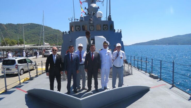 Marmaris’te TCG Bora’ya Anlamlı Ziyaret
