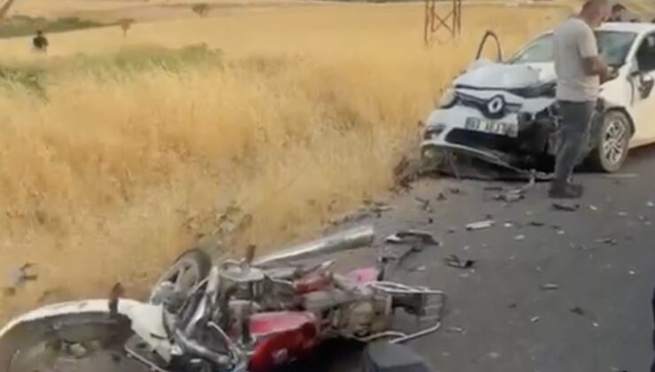 Mazıdağı’nda Motosiklet ile Otomobil Çarpıştı: 2 Ölü