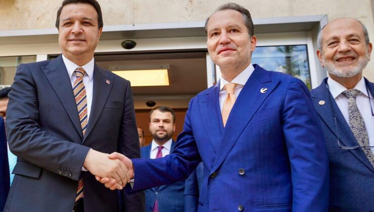 Muhalefette yeni ittifak trafiği: Fatih Erbakan, Mahmut Arıkan’ı ziyaret etti