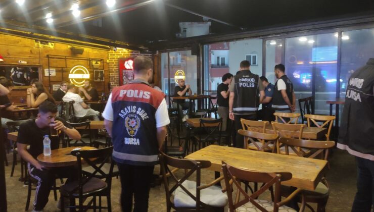 Nilüfer’de polis denetiminde 8 aranan şahıs yakalandı