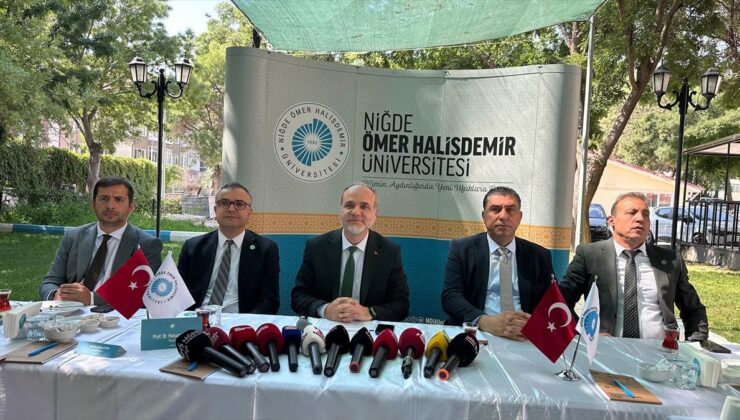 NÖHÜ Rektörü basınla buluştu: Uluslararası başarılar ve 27 bin öğrenci