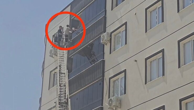Nusaybin’de apartmanda yangın: 1’i bebek 3 kişi dumandan etkilendi