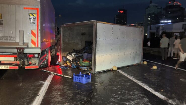O-3 TEM Bağlantı Yolunda Zincirleme Kaza: 6 Yaralı
