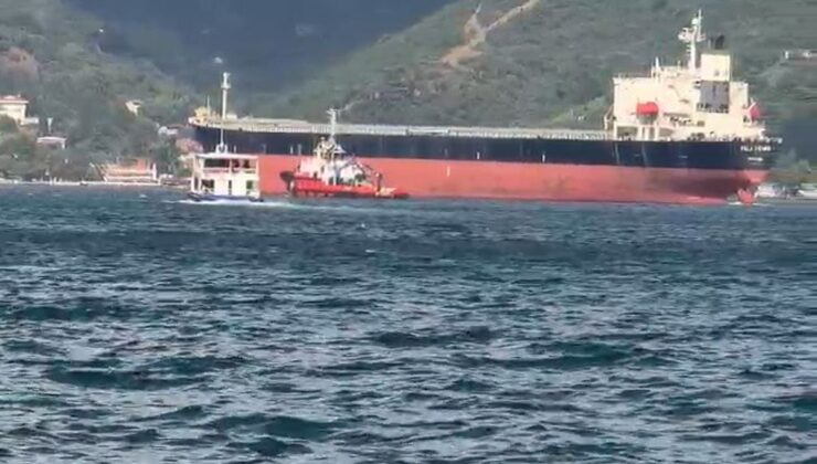 Panama Bayraklı Gemi Arızası Boğaz’ı Durdurdu
