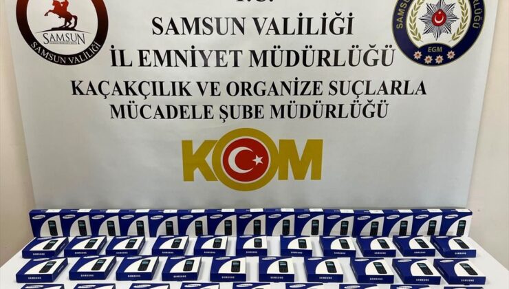 Samsun’da kaçakçılık operasyonunda 1 zanlı yakalandı