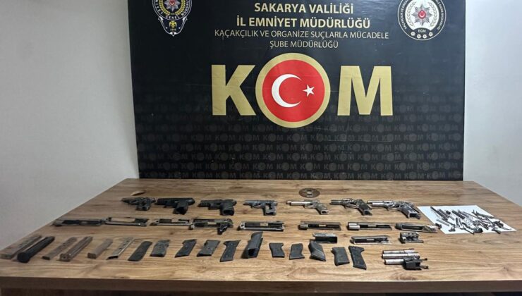 Serdivan’da silah operasyonu: 1 gözaltı