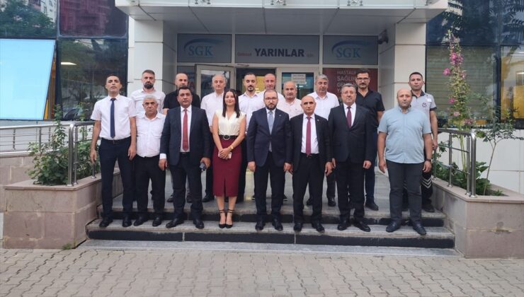 SGK Başkanı Siirt’te Çalışmaları İnceledi