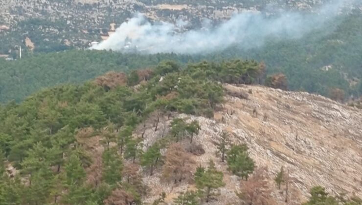 Silifke ve Anamur’da Yıldırım Kaynaklı Orman Yangınları Kontrol Altında