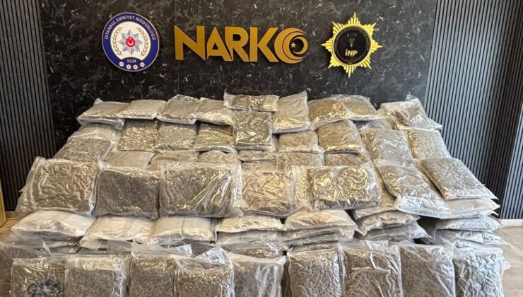Silivri’de tırın dorsesinde 376 kilogram uyuşturucu ele geçirildi