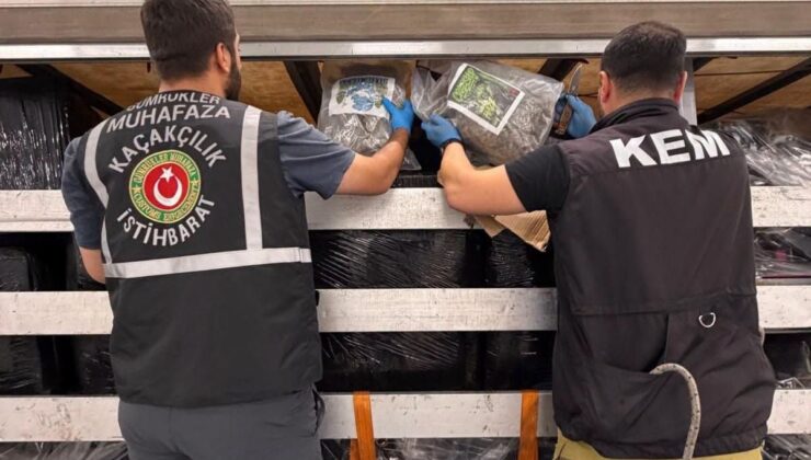 Sınırda 288 Kilo Esrar Ele Geçirildi