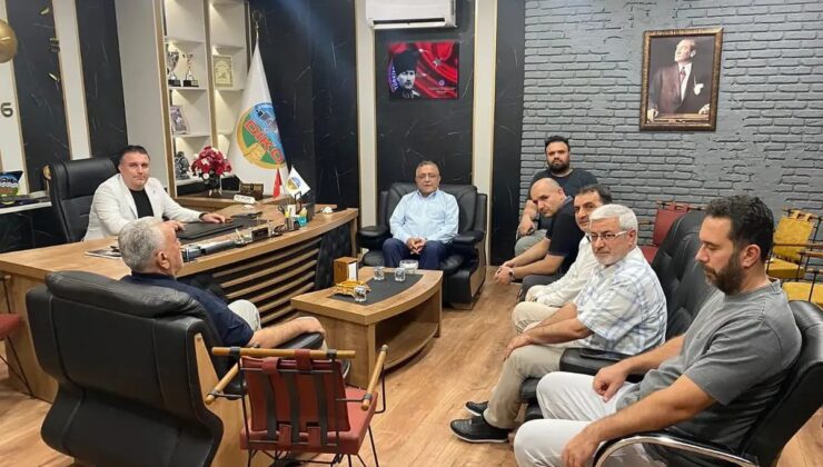 Tanrıkulu’dan Kuyumcular Odası Başkanı’na ziyaret