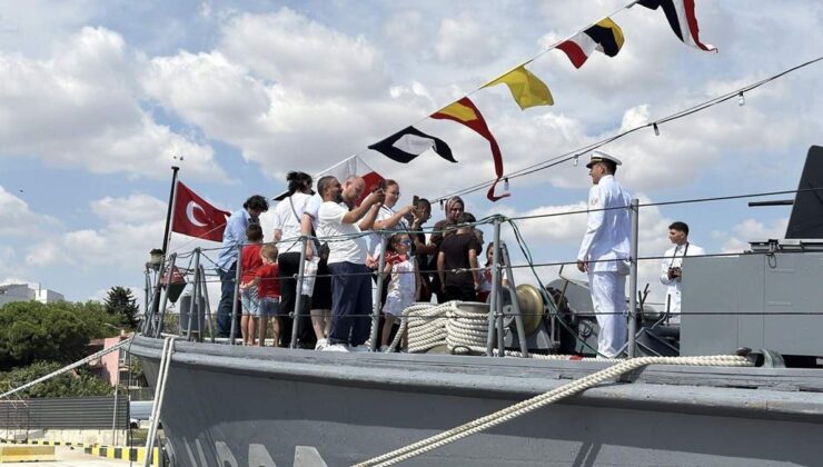 TCG Enez Gemisi Tekirdağ’da Ziyarete Açıldı