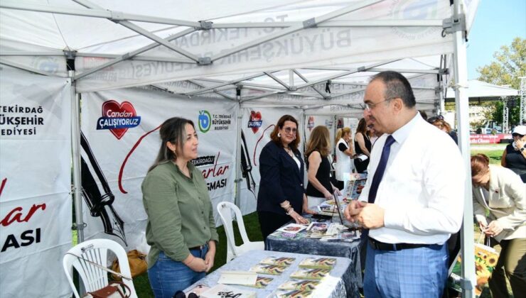 Tekirdağlı Yazarlar Buluşması’nda Vali Soytürk Kitapları İnceledi