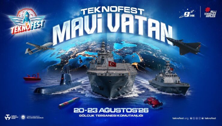 TEKNOFEST Mavi Vatan 20-23 Ağustos’ta Gölcük’te