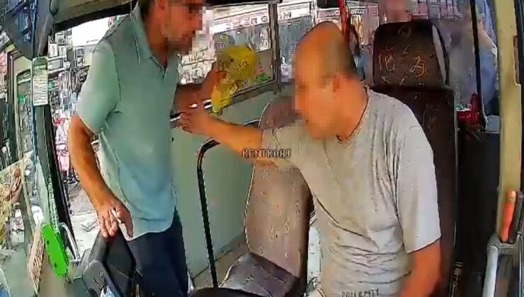 Trafik Tartışması Otobüste Arbede Yarattı