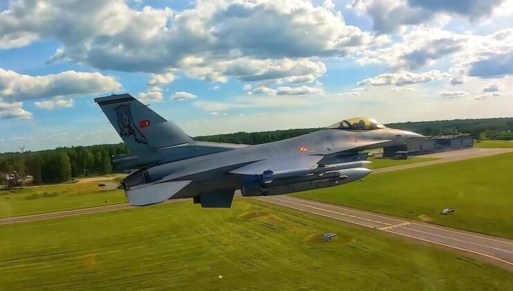 Türk F-16’ları Estonya’da NATO Görevinde