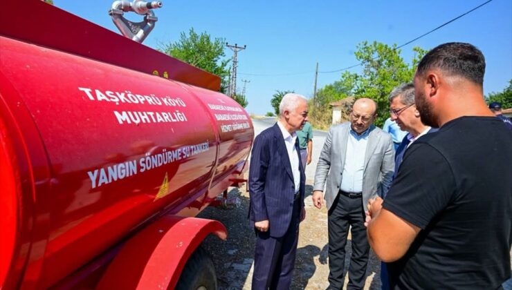 Vali Turan Taşköprü Köyünde Vatandaşlarla Buluştu