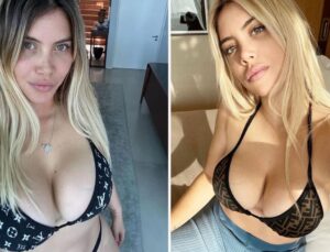 Wanda Nara’nın filtresiz gerçek hali olay