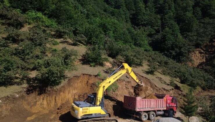 Yağlıdere’de yollar için onarım seferberliği