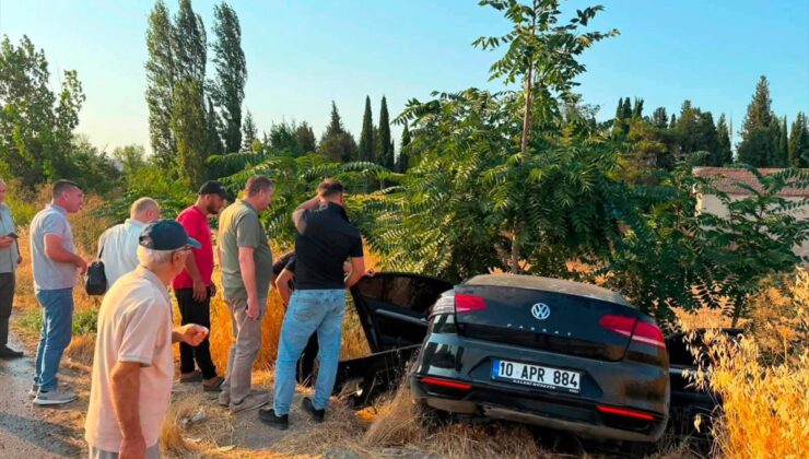Yangın bölgesine giden arazöz ile çarpışan otomobil sürücüsü öldü