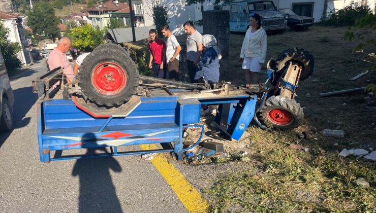 Yığılca’da Patpat Devrildi: Sürücü Yaralandı