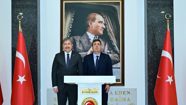 Adalet Bakan Yardımcısı Tuncay, Eskişehir Valisi’ni ziyaret etti