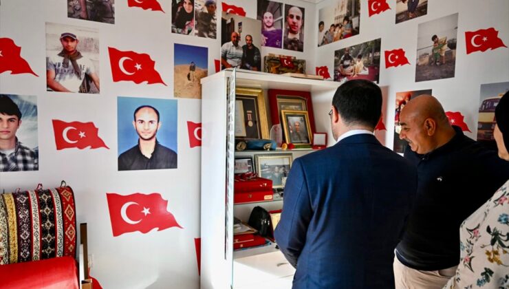 Adalet Bakanı Gürlek, Adana’da şehit ailesini ziyaret etti