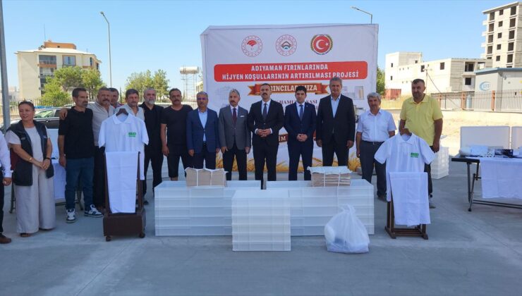 Adıyaman’da Fırıncılara 2,2 Milyon Liralık Hijyen ve Ekipman Desteği