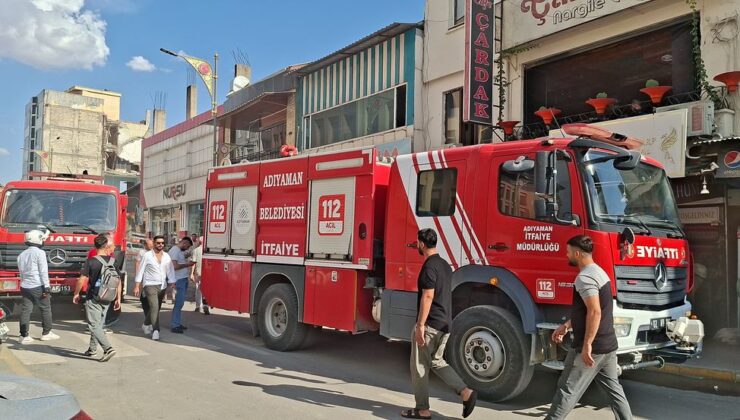 Adıyaman’da pastanede çıkan yangın söndürüldü