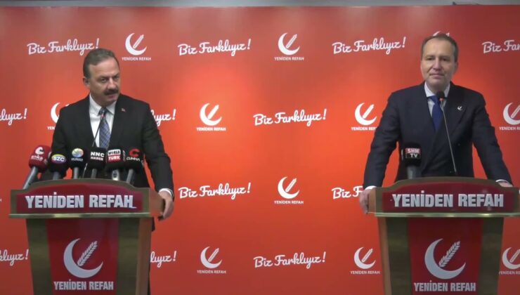 Ağıralioğlu, Erbakan’ı ziyaret etti; erken seçim için hazır olduklarını açıkladı