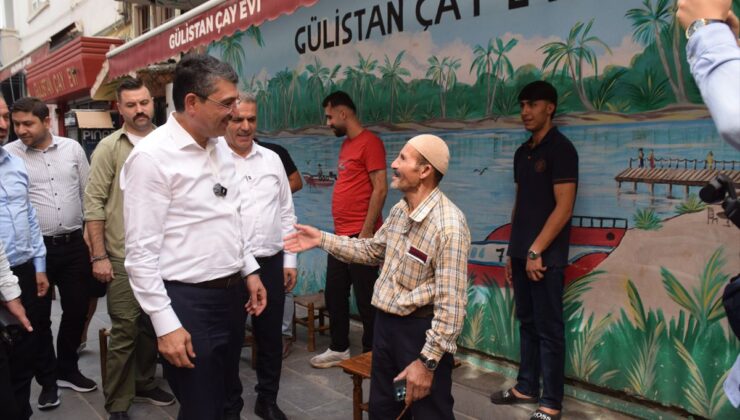 AK Parti Batman Milletvekili Nasıroğlu esnaf ve vatandaşlarla buluştu
