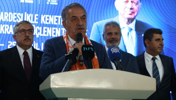 AK Parti Genel Başkan Yardımcısı Yazıcı, Hatay’da konuştu: