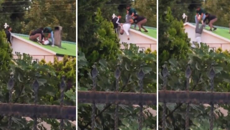 Akıma kapılan vatandaşın acı sonu! Kamera her şeyi anbean kaydetti