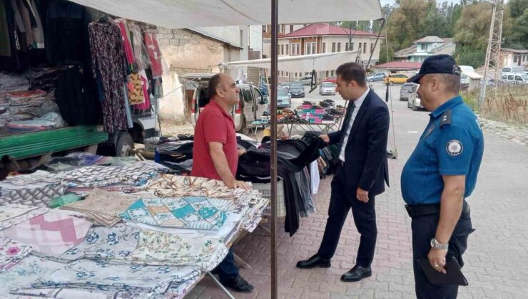 Aydıntepe Kaymakamı Yıldırım, Ahilik Haftası’nda esnafı ziyaret etti