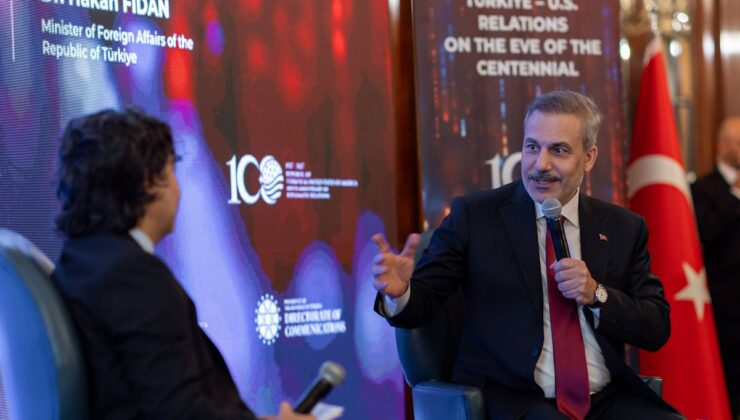 Bakan Fidan, “100. Yıla Girerken Türkiye-ABD İlişkileri” paneline katıldı: “Mekke İttifakı kurumsallaştığında diğer ülkelere katılım daveti açık olacak”