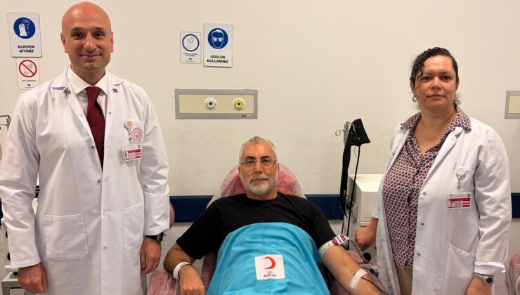 Bakan Işıkhan’dan Kızılay’a kan bağışı