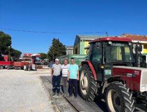 Balıkesir Manyas’ta Yağlı Tohumlar Koop. bugüne dek 1600 ton civarında ayçiçeği aldı