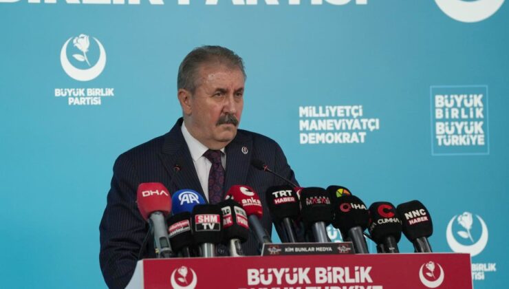 BBP’li Destici, Yazıcıoğlu soruşturmasında 38 gözaltı, 36 tutuklama olduğunu açıkladı