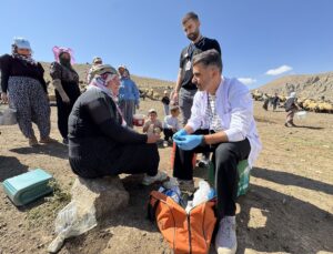 Berivanlar için sağlık hizmetini yaylaya taşıdılar