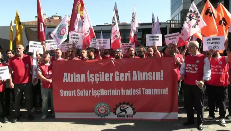 Birleşik Metal-İş ve DİSK/Enerji-Sen’den Smart Solar yönetimine çağrı: 7 işçi işe iade edilsin
