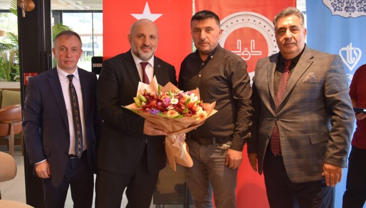 Bolu Müftülüğüne atanan Kılıçbay’a veda programı düzenlendi