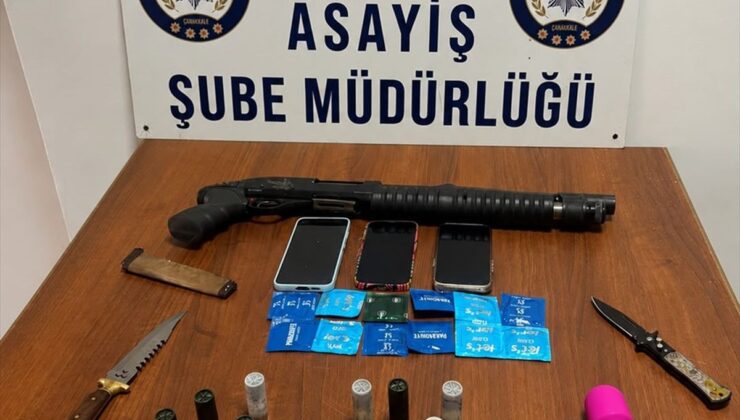 Çanakkale’de huzur uygulamaları: 12 tutuklama, 844 gram narkotik ele geçirildi